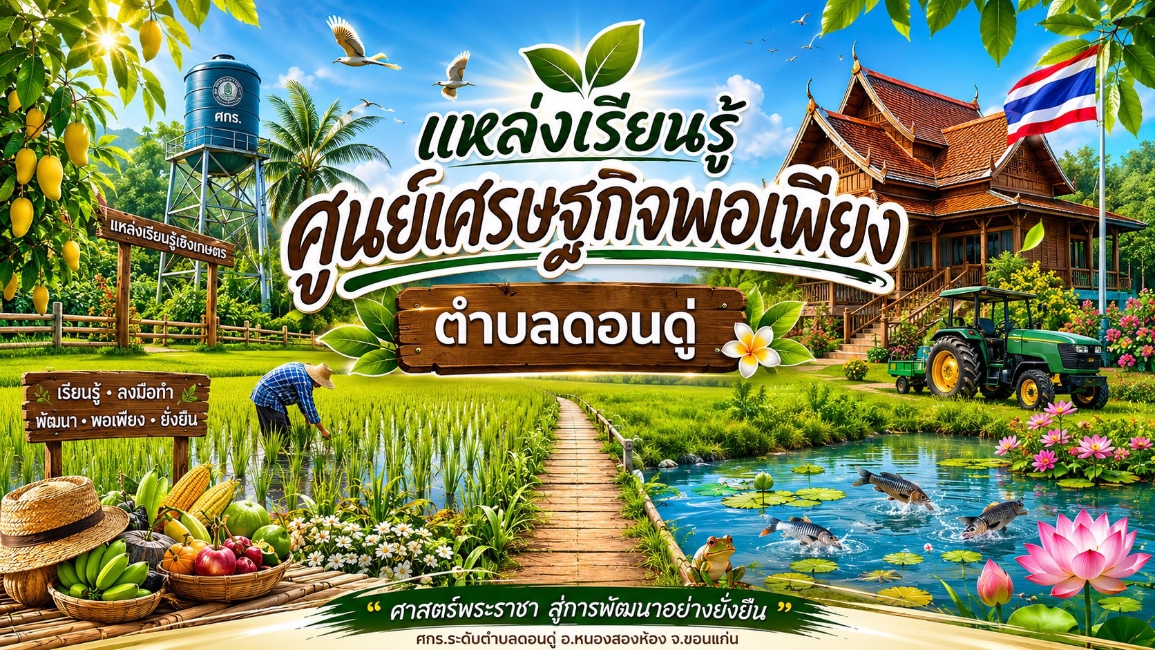 แหล่งเรียนรู้เศรษฐกิจพอเพียง