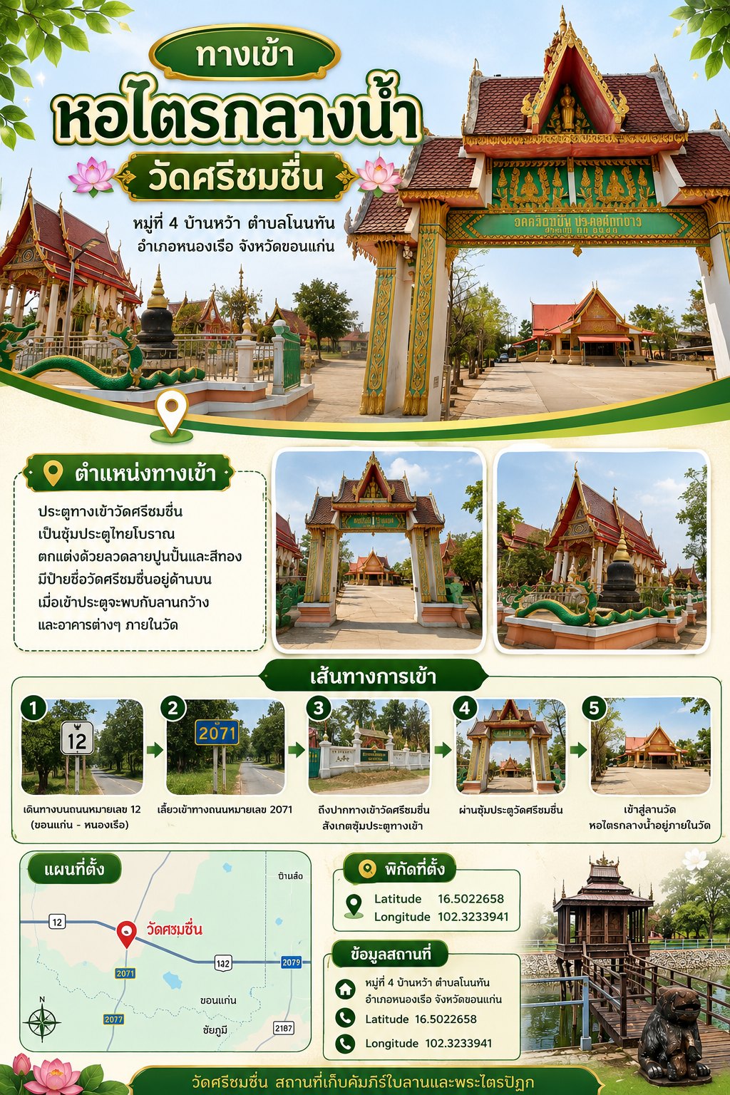 หอไตรกลางน้ำ