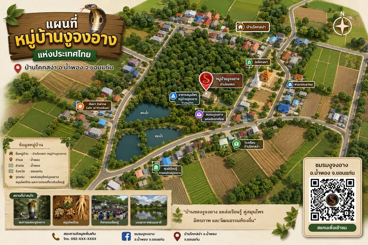 Infographic แผนที่