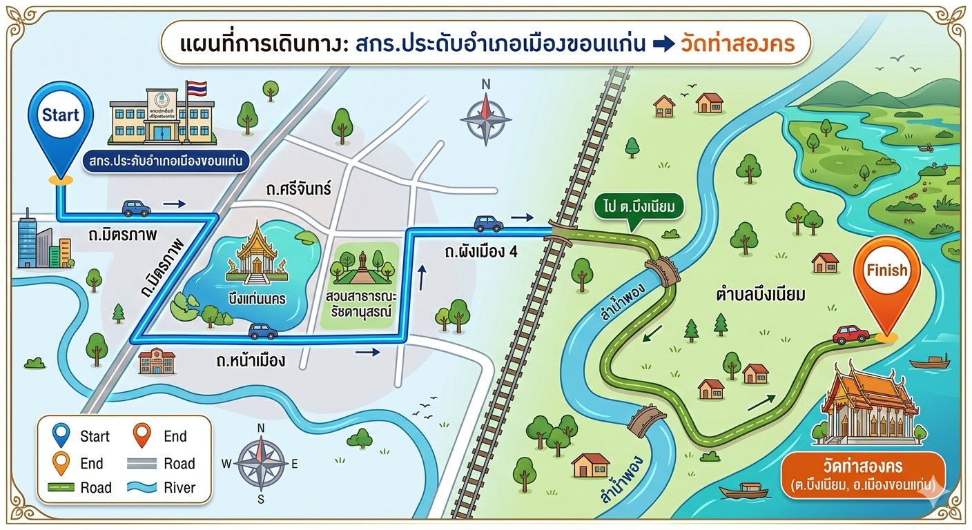 Infographic แผนที่