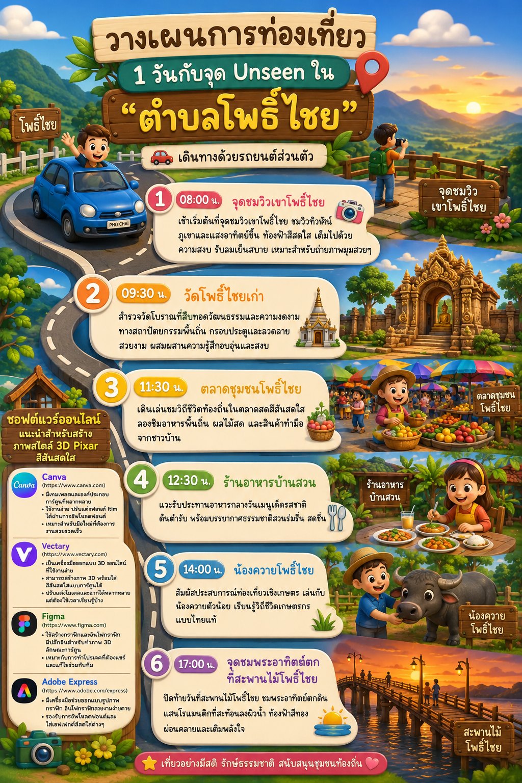 Infographic แผนที่