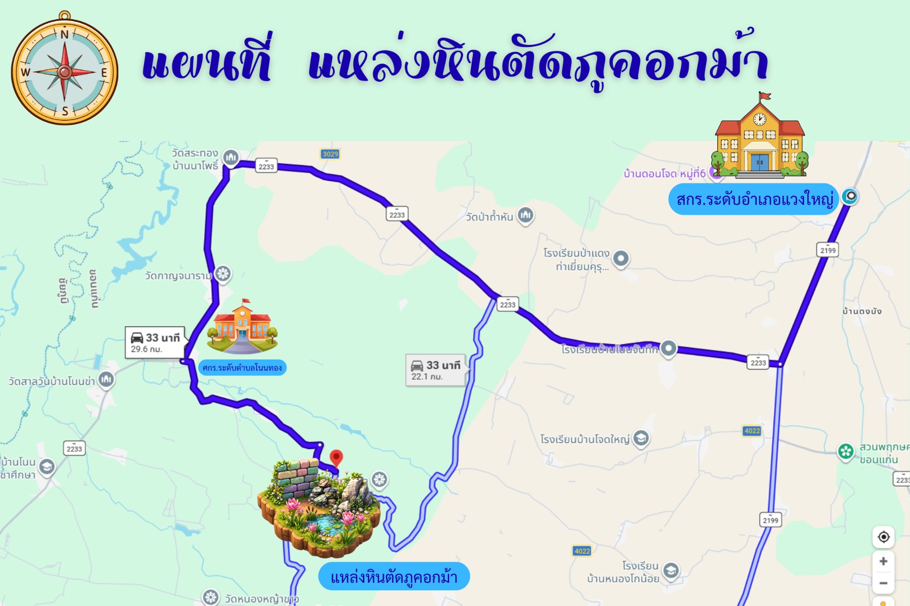 Infographic แผนที่