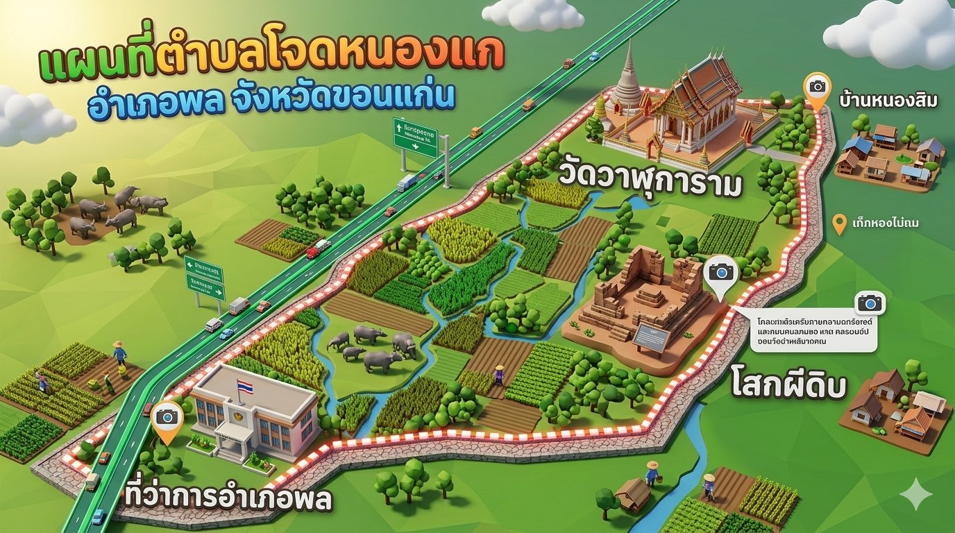Infographic แผนที่