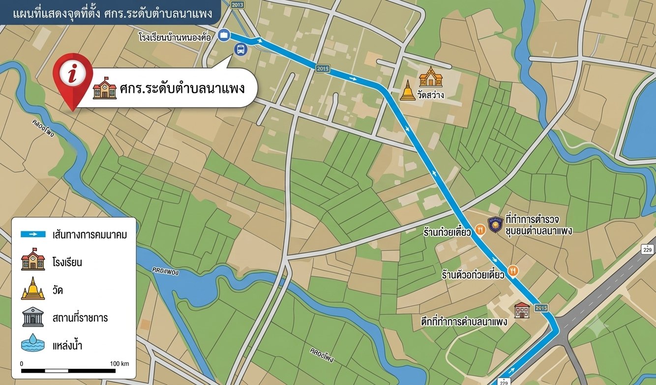 Infographic แผนที่